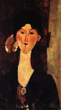Amedeo Modigliani Beatrice Hastings in Front of a Door China oil painting art